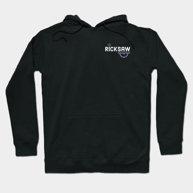 Ricksaw Logo (Left & Back) Hoodie by Midwest Nice